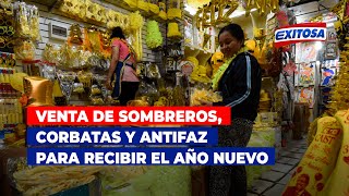 🔴🔵Venta de sombreros corbatas y antifaz para recibir el Año Nuevo [upl. by Krystyna]