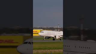 Arrival of the plane MM62243 Airbus A319115CJ  Italy  Government  shorts [upl. by Genni]