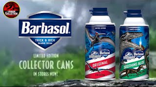 Jurassic World  Barbasol Commercial  2015 HD NEW [upl. by Gladdie]