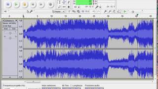 826aska STAR WARS live at Cotton Club  AUDIO Spectrum AUDACITY [upl. by Soisatsana299]