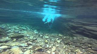 Jeffs jump at the Devils Bathtub Pool [upl. by Nytnerb]