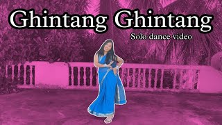 Ghintang Ghintang solo dance cover❤️choreographed by Saruka Dewan😇Nepali song❤️ [upl. by Aydidey]