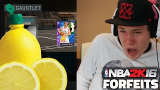 NBA 2K16 FORFEITS  LEMON JUICE [upl. by Eelram]