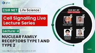 Nuclear family Receptors  Target CSIR NET Life Science  Cell Signallng  IFAS [upl. by Horgan]