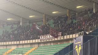 Verona  Salernitana sfottò fine gara [upl. by Gildus]