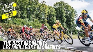 Highlights Tour de France Femmes avec Zwift 2024 [upl. by Wauters]