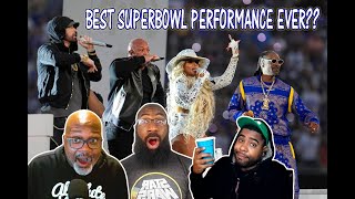 BEST EVER Super Bowl LVI Halftime Show Reaction Dr Dre Snoop Dogg Eminem Mary J Blige Kendrick [upl. by Iztim]