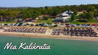 Nea Kalikratia Beach Halkidiki 2024 [upl. by Cadell]