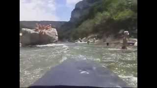 Ardeche River  A 32km Virtual Descent [upl. by Courtland]