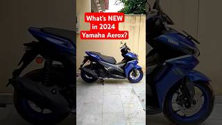 2024 Yamaha Aerox S WHATS NEW shorts [upl. by Nauj]