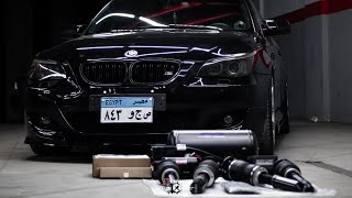 D2  Air Lift Performance 3P  BMW E60 [upl. by Eicyac]