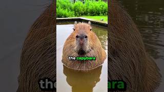 Natures Peaceful Friend Capybara 🌊🐾🌞 [upl. by Harday]