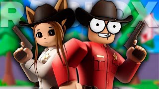 A DUPLA DE SHERIFF no Roblox [upl. by Aniratac]