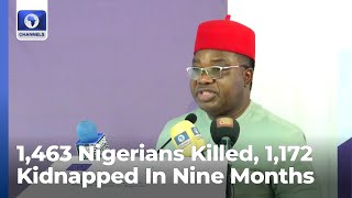 Human Rights Violation NHRC Records 1463 Nigerians Killed 1172 Kidnapped In Nine Months [upl. by Meng398]