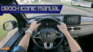 2025 RENAULT OROCH ICONIC 16 MANUAL  POV RIDE TEST DRIVE IN CURITIBABRAZIL [upl. by Aiam]