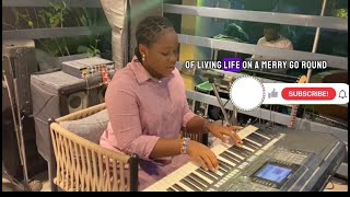 Singing Rise Up by AndraDayMusic for My Dad Birthday piano students chords [upl. by Onfre]