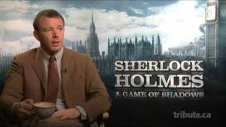 Guy Ritchie  Sherlock Holmes A Game of Shadows Interview with Tribute [upl. by Mears880]