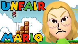 Getting Mad at Unfair Mario [upl. by Germain]