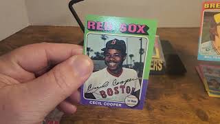 1975 topps baseball 12 card ripped [upl. by Paviour]