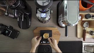 Morning Coffee IV with DeLonghi Dedica KG521 grinder and EC685 coffee machine [upl. by Paulita]