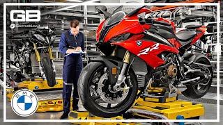 How BMW Motorbikes Are Made 🏍️ Assembly Process [upl. by Arihs]