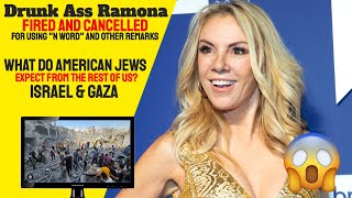 Ramona Singer Cancelled  Israel Gaza Conflict Questions [upl. by Walston316]