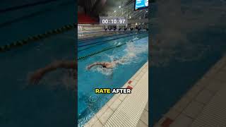 I swim a 50 freestyle every week until the year is done Week 19 swimming swimfaster freestyle [upl. by Anileuqcaj]