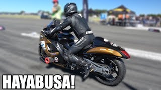 Suzuki Hayabusa Turbo  0328 KMH ACCELERATIONS [upl. by Ramuk]