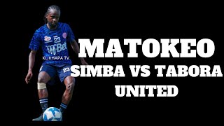 MATOKEO SIMBA VS TABORA UNITED LEO 18 AUGUST 2024 [upl. by Hughes]