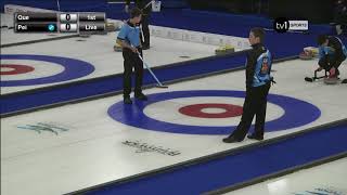 2018 U18  Curling Championship  PEI vs Quebec [upl. by Needan]