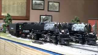 Lionel Vision Line Big Boy amp Vision Line Challenger [upl. by Horbal985]