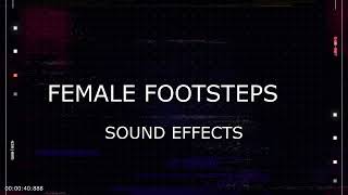 Single HighHeeled Footsteps Sound Effect  Realistic HighHeel Walking Sound for Your Projects [upl. by Sregor]