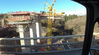 A465 Dualling Hirwaun to Dowlais Top side view only Wales UK [upl. by Eddy731]