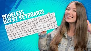 Ducky Goes Wireless Best Keyboard Yet  Ducky Zero 6108 Classic [upl. by Dreyer475]