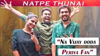 Natpe Thunai  Hip Hop Tamizha Adhi interview [upl. by Mulderig]