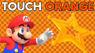 How Fast can you Touch ORANGE in Every Mario Game [upl. by Colon]