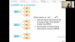 Stanford XCS224U NLU I Information Retrieval Part 4 Neural IR I Spring 2023 [upl. by Anatollo292]