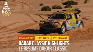 Dakar Classic  First week highlights  Dakar2022 [upl. by Applegate]