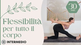 Yoga per la flessibilità  30 minuti di Vinyasa yoga a ritmo moderato [upl. by Miof Mela50]