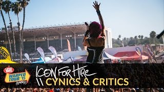 Icon for Hire  Cynics amp Critics Live 2015 Vans Warped Tour [upl. by Llesirg]