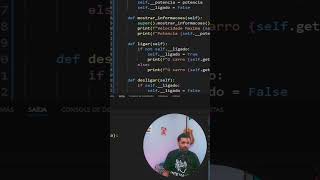 🐍Métodos  Herança  Aula no canal 🤑 shotrs python [upl. by Elmajian]