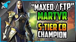 quotMaxed  FTPquot Martyr Build amp Guide  Stier Clan Boss Specialist   RAID Shadow Legends [upl. by Seugirdor]