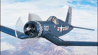 Great Planes Sport Corsair 40  Vintage semiscale F4U Corsair with OS 61 four stroke [upl. by Solana]