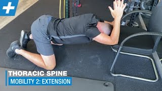 Essential Thoracic Spine Pt2  Extension Mobility  Tim Keeley  Physio REHAB [upl. by Bonaparte316]