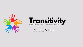 Introducing Transitivity The Grammar of Experiential Meaning [upl. by Aurel]