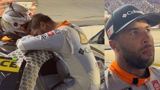 Bubba Wallace Very Emotional As He Climbs From Car quotFCK YEAHquot [upl. by Abdulla]