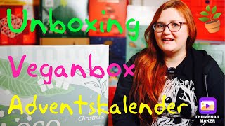 ADVENTSKALENDER UNBOXING  Vegan Box ECO Adventskalender 2023  Der Kalender mit gutem Gewissen [upl. by Blumenfeld]