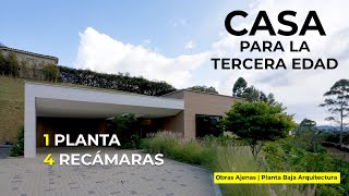 Casa Atemporal para la Tercera Edad  Obras Ajenas  Planta Baja Estudio Arquitectura [upl. by Moguel]