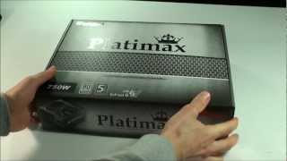 Enermax Platimax 750 Watt Netzteil Unboxing [upl. by Sawyere345]