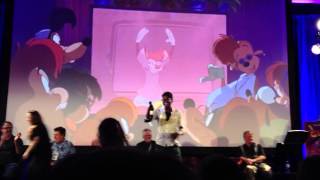 A Goofy Movie 20th Anniversary Reunion Panel quotEye to Eyequot Live by Tevin Campbell at D23 Expo 2015 [upl. by Neerroc273]